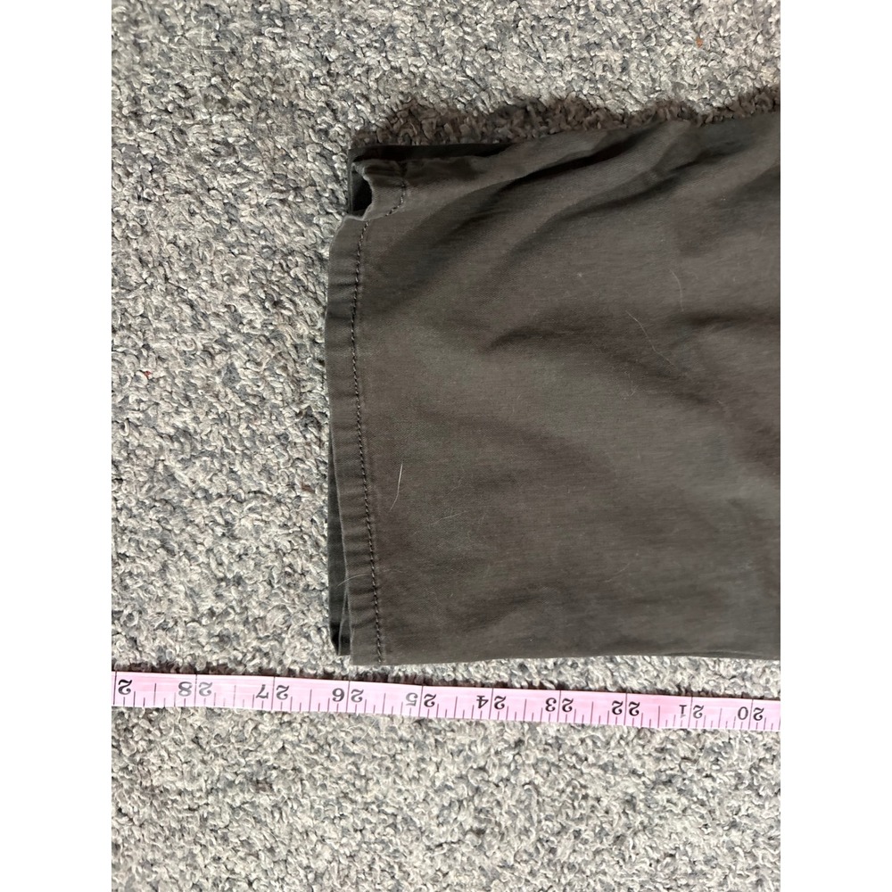 Sonoma Cargo Pants Womens 14 Olive Green Stretch Utility Multi Pocket Gorpcore - Picture 11 of 11